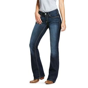 Ariat R.E.A.L. Mid Rise Stretch Lucia Boot Cut Jean 30R